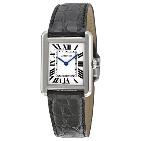 cartier tank solo small on wrist|cartier tank solo watch sizes.